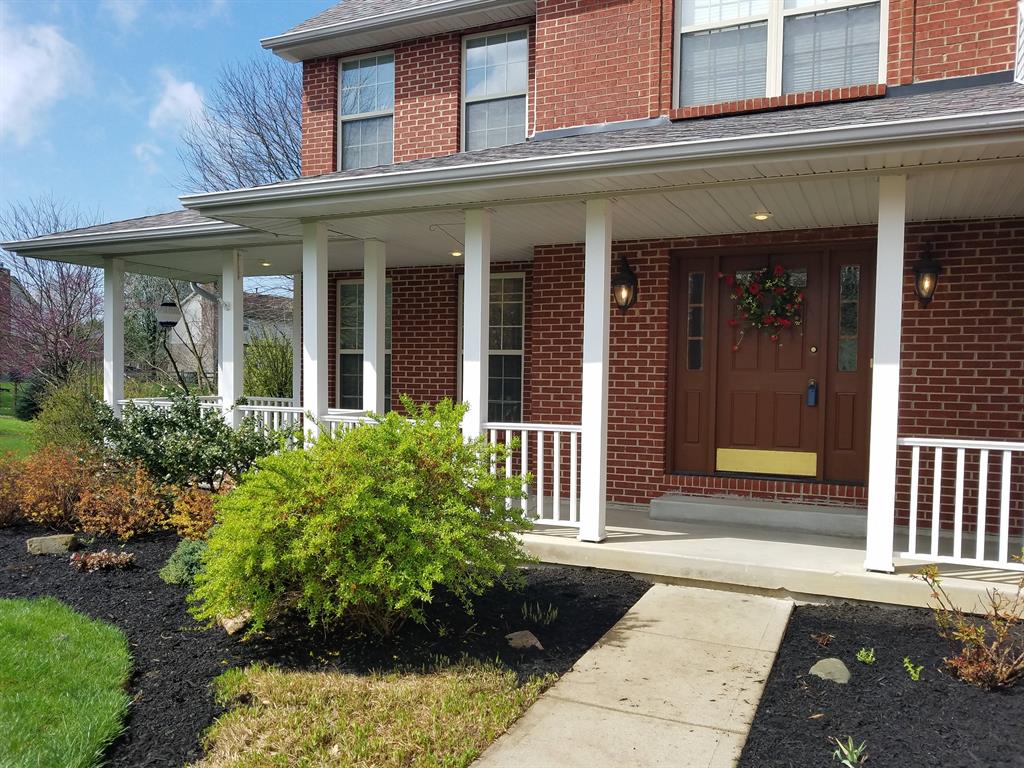 Front porch for 8498 Charleston Valley Dr Deerfield Twp., OH 45040