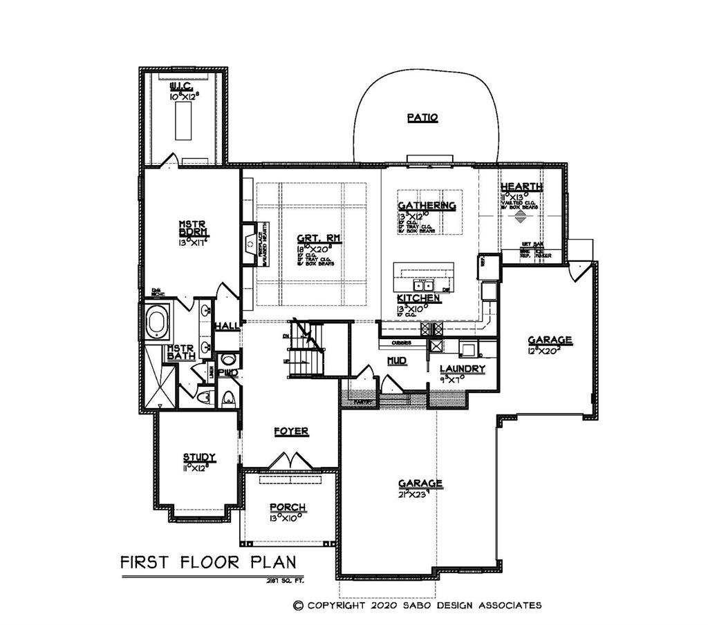Floor Plan for 9218 Stonewood Court Symmes Twp., OH 45242