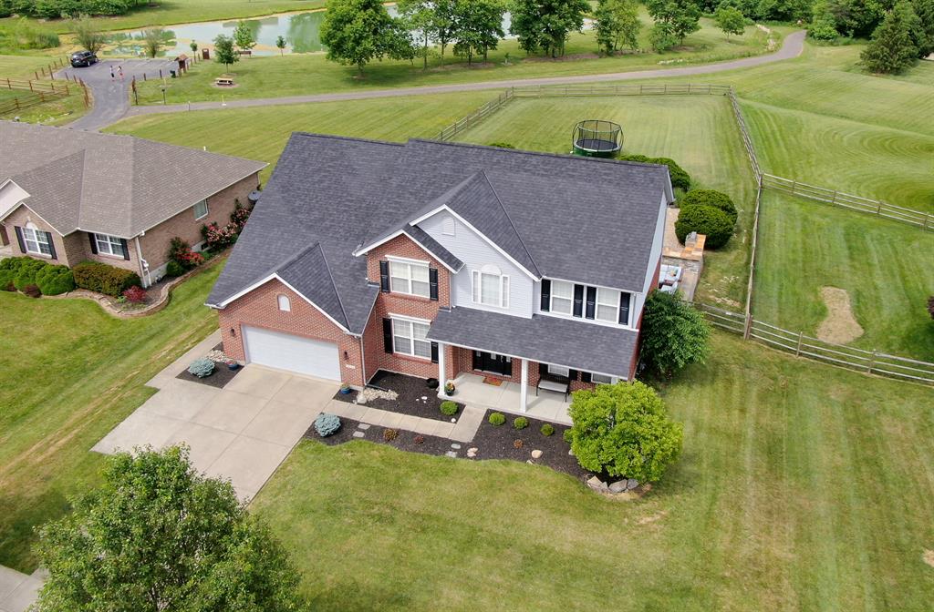 Aerial Of Front Exterior for 4632 Watoga Dr Liberty Twp., OH 45011