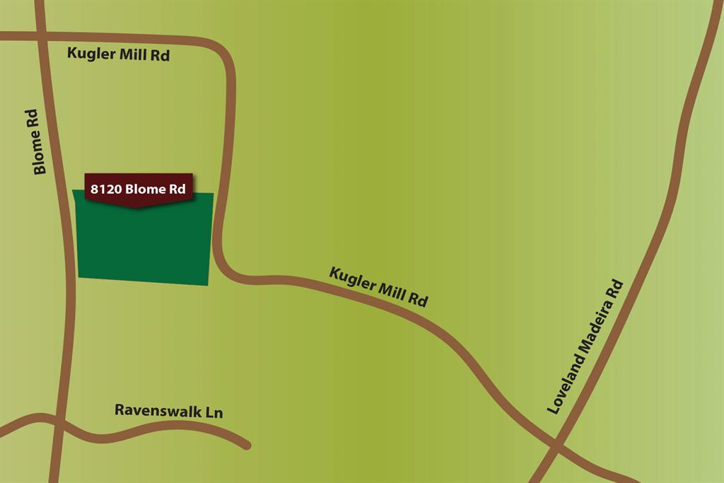 Rendering for 8120 Blome Rd Indian Hill, OH 45243